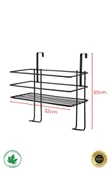 Kapı Arkası Ütü Ve Ütü Masası Askısı Ütü Düzenleyici Raf - Siyah thumbnail 2