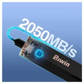 Biwin PD2000 1TB 1800/2050MB/s Gen2x2 Type-C Taşınabilir SSD - 2