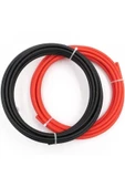 Lexron MC4 Konnektörlü 6 mm Güneş Paneli için Solar Kablo - Toplam 20 metre (10 m siyah + 10 m kırmızı) - 3