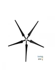 istabreeze 107 Cm Kompozit Beyaz Kanat - 5 Adet - 1