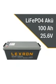 Lexron 100ah 25.6v Lityum Akü Lxr24100l - 1