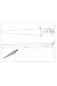 istabreeze 107 Cm Kompozit Beyaz Kanat - 5 Adet - 2