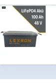 Lexron 100AH 48V LİTYUM AKÜ - 1