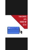 Lexron 1000W Tam Sinüs UPS İnverter 12v - 1