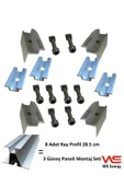 OEM Güneş Paneli Montaj Seti 3 Panelli - 1