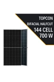 Lexron Topcon Bıfacıal 700w 10bb Half Cut Güneş Paneli - 2