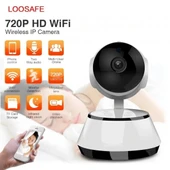 ARIZALI Güvenlik Kamerasi ,Kablosuz Online Application Hareketli Sensörlü Kamera 355 Derece Sesli Mikrofon - 2