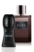 AVON Elite Gentleman Erkek 75ml EDT + Roll-On Deodorantlı Parfüm Seti - 1