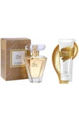 AVON Rare Gold Edp 50 Ml Kadın Parfüm Anew Ultimate Altın Içeren Soyulabilen Yüz Maskesi 75 Ml - 1