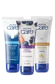 AVON Care Gliserin ve Badem Sütü, Vanilya Içeren E Vitaminli ve Yabanmersinli El Kremi Paketi - 1