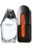 AVON Perceive Erkek Parfüm 100 Ml. ve Full Speed Erkek Parfüm 75 Ml. İkili Paket - 1