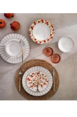 Schafer Fiesta Yemek Takımı 24 Parça-Nar Baskılı - 1