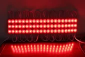 Kırmızı Modül Mercekli 3 Ledli Kablolu Parmak Led 12 v 5 adet - 3