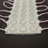 Modül 3 Led 3W Kablolu Parmak Led  5 adet Beyaz ışık - 2