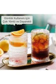 Yenigeldi 1 Adet y36 330ml Vintage Hobnail Bardak Antika Boncuk Kabartmalı  KahveViski thumbnail 3