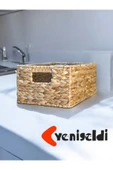 Yenigeldi 1 ADET Hasır Saklama Sepeti, Düzenleme için Saklama Sepetleri yen240027k - 1