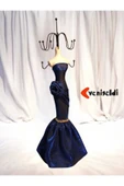 Yenigeldi Mavi Renk (38 CM ) Moda Heykel Şeklinde Takı Standı, Takılık, Küpelik, Takı Dolabı Düzenleyici - 1
