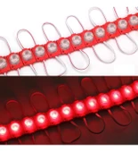 Led Modül Kırmızı Tekli Led Mercekli 12v Dc 1,5w İp 65 5 adet - 1