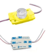 Led Modül Sarı Tekli Led Mercekli 12v Dc 1,5w İp 65 5 adet - 2