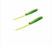 Sebze Meyve Bıçağı Kristal 2'li Vitamin Tutar Plastik Meyve Bıçağı - 1