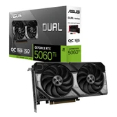 Asus RTX 5060 TI Dual OC Edition DUAL-RTX5060TI-O16G 128 Bit GDDR7 16 GB Ekran Kartı - 1