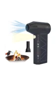 Inovaxis Araç Süpürgeli 3 Kademe Ayarlı Mini Jet Fan Tabancası - 4