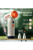 Inovaxis Mini Turbo Jet Fan Üfleyici Bahçe Mangal Araba Kurulama Kullanım - 5