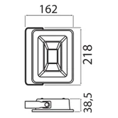 HOROZ PARS-50W BEYAZ LED PROJEKTÖR - 2