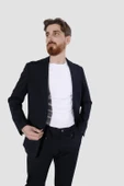 Erkek Jogger Slim Fit Takım Elbise RIGA05-LACİVERT - 2