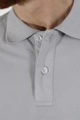 Erkek Polo Yaka Düz Pamuklu Slim Fit Tişört 3225Y-TAŞ - 3