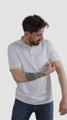 Erkek Polo Yaka Cepli Regular Fit Pamuklu Tişört 2514-YEŞİL - 2