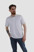 Erkek Polo Yaka Cepli Regular Fit Pamuklu Tişört 2514-YEŞİL - 1