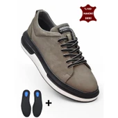 TAB1224 Ortopedik Taban Hakiki Deri Erkek Ayakkabı Casual Günlük Erkek Ayakkabı - 1