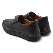 TAB5901 Tam Ortopedik Taban %100 Hakiki Deri Erkek Ayakkabı Hafif Eva Taban - 5