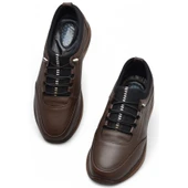 113 Tam Ortopedik Taban Hakiki Deri Erkek Casual Ayakkabı Özel Küçük Numara Erkek Ayakkabı - 7