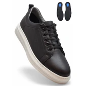 TAB500 Ortopedik Taban Hakiki Deri Erkek Ayakkabı Spor Deri Ayakkabı - 1