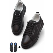 TAB616 Ortopedik Taban Hakiki Deri Erkek Ayakkabı Spor Deri Ayakkabı - 1