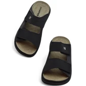 241115  Ortopedik Taban Erkek Terlik Erkek Cırtlı Terlik Sandalet - 6