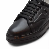 TAB616 Ortopedik Taban Hakiki Deri Erkek Ayakkabı Spor Deri Ayakkabı - 3