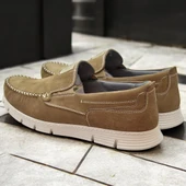 TAB2180 Ortopedik Taban Hakiki Deri Erkek Ayakkabı Günlük Erkek Tımbırlent Ayakkabı thumbnail 4