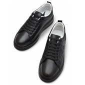 TAB616 Ortopedik Taban Hakiki Deri Erkek Ayakkabı Spor Deri Ayakkabı - 2