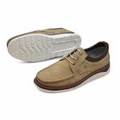 TAB2105 Ortopedik Taban Hakiki Deri Erkek Ayakkabı Günlük Erkek Tımbırlent Ayakkabı - 4