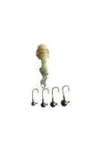 Aqua Salty Enzo Soft Swim Calamari 125mm + Jig Head - 1