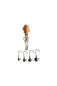 Aqua Salty Enzo Soft Swim Calamari 125mm + Jig Head - 3
