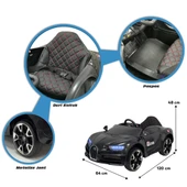 Akar Bravo Uzaktan Kumandalı 4X2 12 VOLT Siyah Akülü - 6