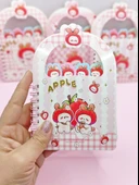 Apple Elma Tavşan Ayraçlı A6 Not Defteri (10x15 cm) - Tatlı Tavşanlar - 2