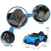 Akar Bravo Uzaktan Kumandalı 4X2 12 VOLT Mavi Akülü - 6