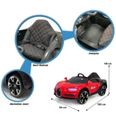 Akar Bravo Uzaktan Kumandalı 4X2 12 VOLT Kırmızı Akülü - 6