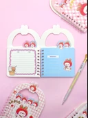 Apple Elma Tavşan Ayraçlı A6 Not Defteri (10x15 cm) - Tatlı Tavşanlar - 3
