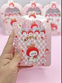 Apple Elma Tavşan Ayraçlı A6 Not Defteri (10x15 cm) - Parti Tavşan - 2